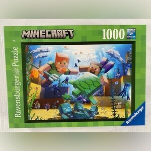 Ravensburger 1000 piece Minecraft Mosaic new in box